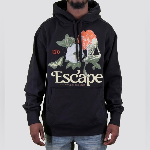 Paradise Lost UNKNOWN PREM HOODIE ACID WASH - Picture 1 of 2